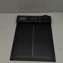 INNOLAND Automatic Chicken Coop Door - Large with Manual & Timer Mode, Automatic Chicken Door | Aluminum Alloy | Anti-Pinch | Large Programmable LCD Screen, Chicken Coop Door with Low Battery Warning (10.8"L x 1.6"W x 14.2"H, Black)