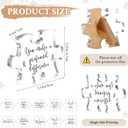 20 Sets Employee Appreciation Gifts Bulk Acrylic Puzzle Piece Plaque, 10 Styles