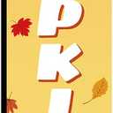 Thanksgiving Pumpkin Feather Flag 2.5ft x 12ft, Weatherproof Outdoor Garden Flag, Durable Polyester Fall Decoration for Outdoor Garden, Yard, Parties, Autumn Festivals