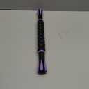 Muscle Roller Massage Roller Stick- Deep Tissue Fascia Blaster for Myofascial Pain Relief, Lymphatic Drainage & Body Sculpting, Handheld Physical Therapy & Recovery Tool (Purple Black-18 inch)