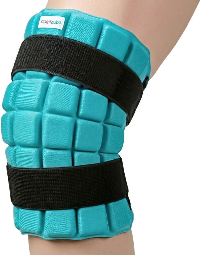 Ice Pack for Knee Pain Relief, 2 Hours Long Lasting Cold Pack for Knee Injuries, Cold Therapy Flexible Ice Pack Wrap for Knee Replacement Surgery, Swelling, ACL, Meniscus Tear