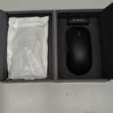 Lamzu Inca Gaming Mouse, 8K Polling Rate, Optical Switches, TTC Encoder, Paw3950 IC, Nordic 52840 MCU, Symmetrical High-Hump, Recommended for Claw-Grip Gamers, 8K Dongle Included (Black)