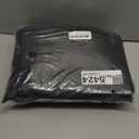 Water Bags for Pool Cover Winter Closing, 0.6mm Thicker Water Tubes Weights for Inground Swimming Pool, 6pack PVC Black Pool Bags with Screw Caps (8ft)