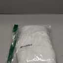 ALYVIA SPRING Waterproof Fabric Shower Curtain Liner with 3 Magnets - Soft Hotel Quality Cloth Shower Liner, Light-Weight & Machine Washable - Standard Size 72x72, White