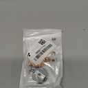 2 Pcs Heavy Duty Badge Reels Retractable Badge Holder, Metal ID Badge Holder with Belt Clip Key Ring, Metal ID Nurse Badge Reel, Badge Reels Retractable for Key Name Card Holder