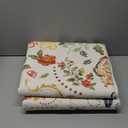 Washable Rugs 5x7 Vintage Floral Area Rug - Boho Floral Carpet for Living Room Bedroom Dining Room Kids Playroom Home Decor Non Slip Carpet - Brown (Multi 35)