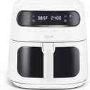 CRUX x Marshmello 8.0 QT Digital Air Fryer with TurboCrisp Technology, Touch Screen Temperature Control, Timer and Auto Shut-off, Fully Programmable, White