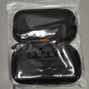 External Hard Drive Case - GLCON Shockproof EVA Carrying Case for WD My Passport Element Seagate Expansion Backup Toshiba 1TB 2TB 4TB - High Protection Portable Travel Electronic Power Bank Bag (Black)