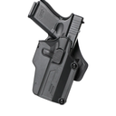 Universal OWB Holster Compatible for Glock|Sig Sauer|CZ|Ruger|Smith & Wesson|1911|Taurus|Springfield Armory|Beretta etc 80+ Pistols，360°Adjustable Paddle,Index Finer Released - Right Hand
