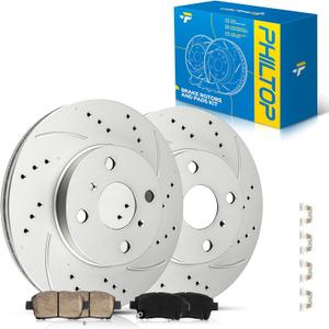 PHILTOP Front Disc Brake Kit For xB 2004 2005 2006, xA 2004 2005 2006
