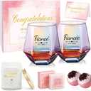 DHQH 2024 Newlywed Engagement Gifts for Couples, Fiance and Fiancee Gifts for Him and Her,Engagement Gift with Boyfriend Girlfriend, Perfect for Newly Weds and Newly Engaged Couples