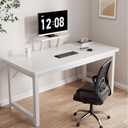 HDOFM Small Computer Desk,31.5 Inch Small Office Desk with Monitor Stand,Student Study Writing Work Desk for Home Office