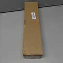 KAMANINA Curtain Rods for Windows 66 to 120 Inches, Adjustable Length Heavy Duty Curtain Rod, 7/8 Inch Long Decorative Drapery Rods with Modern Finials and Brackets, Antique Bronze