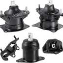 Engine Motor Mount Compatible with Acura TL 3.2L 2004 2005 2006 Engine Trans Mount Kit 5PCS Replace A4517 A4524 A4526 A4527 A4544