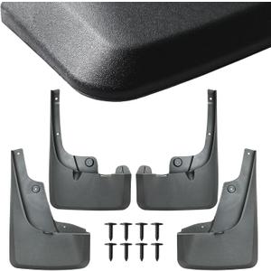 XUKEY 4PCS Mud Flaps Splash Guard for Toyota 4Runner 2010-2024 Mudguards Mudflaps Fender Tire Protector Rear Front Car Accessories Replacement