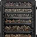 Miniatures Storage Case Miniatures Transport Case Aluminum Alloy Frame with Lock (Regular Size)