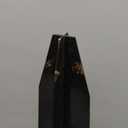 LADECH 4x4 Fence Post Anchor Ground Spike 24” Length with Ground Anchors Screw in - Metal Black Powder Coated – Mailbox Post Anchors – Fit 3.5x3.5 Standard (Black - 1 Pc)