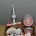 Colorful Lighting Baby Balance Bike Toys for 1 Year Old Girl Gifts, 10-36 Month Toddler Balance Bike, No Pedal 4 Silence Wheels & Soft Seat Pre-School First Riding on Toys, 1st Birthday Gifts. (Pink)