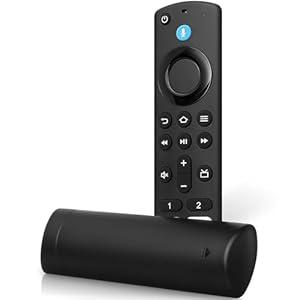 Replacement Remote Control for TV Stick, TVs Stick 4K Max, for AMZ Stick 4K/ Lite/ TV Cube, and Compatible with All Toshiba Smart TVs