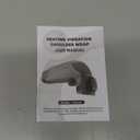 YUANBO Cordless Heated Shoulder Massager Wrap, Portable Shoulder Brace Heating Pad with 3 Heat & Vibration for Pain Cuff Frozen Relief Deep Tissue Warmer Gift for Men Women