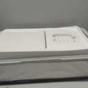 Stainless Steel Litter Box with Lid | XL Enclosed Covered Cat Litter Box
