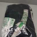 Patient Lift Sling with Commode Opening for Transferring,Positioning,Lifting,Showering,Toileting,with 1pc Easy Slide Glove, Black, Large