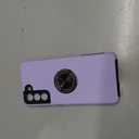PELEPUES Shockproof Case for Samsung Galaxy S21 5G, [Built-in Camera Cover] Military Grade Phone Case Cover with Embedded Metal Ring Stand Kickstand [Support Magnetic Car Holder] for S21, Purple