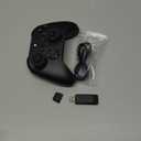 Fisherg Wireless Controller Compatible With Xbox One, Xbox Series X/S, Xbox One X/S, PC, 2.4GHz Gamepad With RGB LED Light, Black