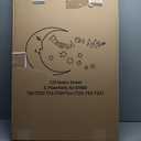 Dream On Me, 3 Inch Foam Pack and Play Mattress, White, White/Brown, 25C-GR, 3 Inch (Pack of 1)