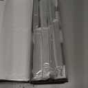 Goo-Ki Cabinet Handles 12 PCS - Black Drawer Pulls 5 in (128mm) Hole Centers - Tilted Solid Drawer Handles for Kitchen Cabinet Pulls - Finger Pull