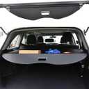 Danti Black Retractable Rear Trunk Cargo Luggage Security Shade Cover Shield for Ford Escape 2013 2014 2015 2016 2017 2018 2019