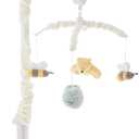 Disney Winnie The Pooh Classic Pooh Ivory, Sage, Butter Musical Mobile with Hunny Pot and Bees, Ivory, Sage, Butter, Brown