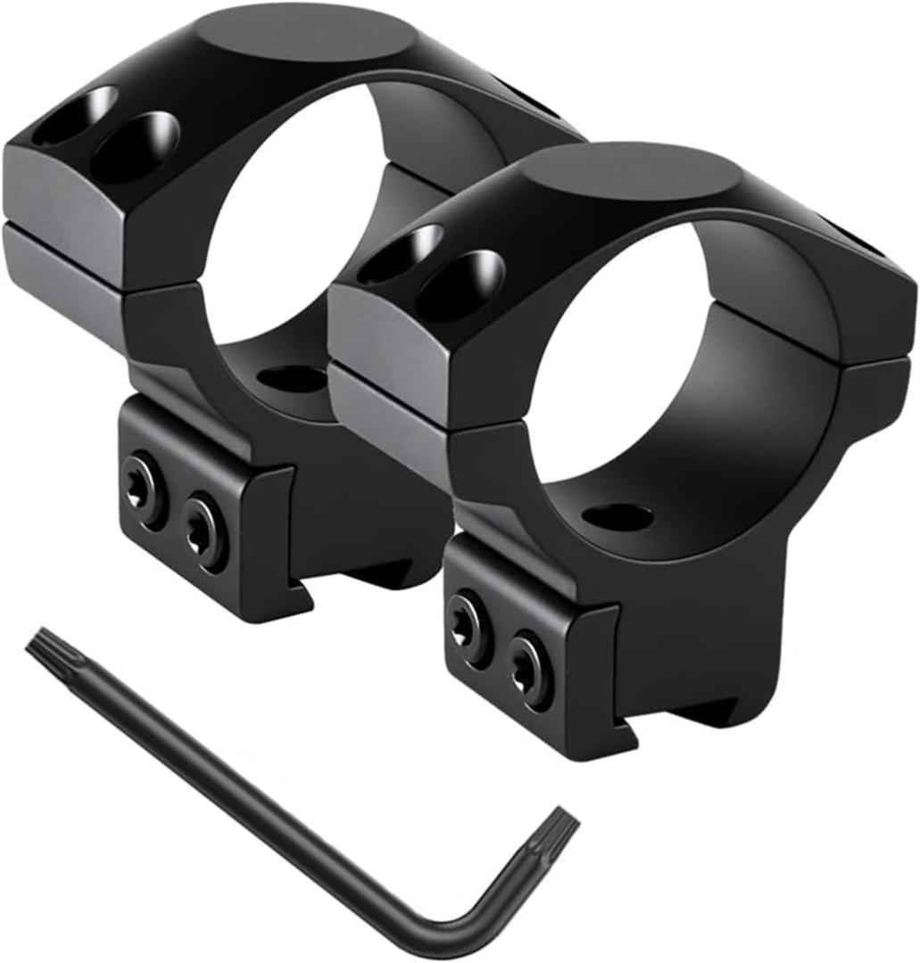 30mm Dovetail Scope Rings Set for 11mm Dovetail Rails (High Profile,Medium Profile,Low Profile)