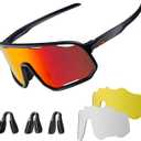 ROCKBROS Photochromic Sunglasses for Men Women,UV400 Protection Cycling Glasses,MTB Cycling Sports Sunglasses