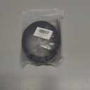 Leather Belt for Women with Silver Buckle Casual Waist Belt for Jeans pants Dress (Small, Black)