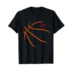 Groovy Basketball Womens Girls Basketball T-Shirt S