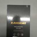 KANGHAR for iPhone 13 Pro Max Case, Support for MagSafe [Four Corner Cushion Series] Kickstand Electroplate Edge Shockproof Durable Full Body Protection for Girls Women -Black