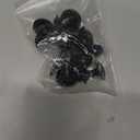 4PCS Universal Mud Flaps Splash Guards Car Mudguard with Night Reflectors Mudflaps and Accessories Set, Front and Rear Protection for Trucks Cars SUVs Vans (Black)