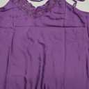 Ekouaer Lingerie for Women 1Pack Silk Nightgowns Babydoll Negligee Sexy Slip Nighty Satin Chemise Teddy Sleepwear XL