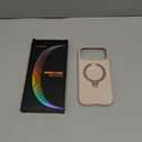 TORRAS Ostand Q3 Silicone for iPhone 17 Pro Max Case, Fit for MagSafe, 360 Spin Kickstand Holder, Soft Liquid Silicone Cozy Grip, Camera Control, Protective Case for iPhone 17 Pro Max, Dune Beige