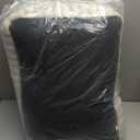 MIXJOY Dog Bed for Medium Sized Dogs, Washable Medium Dog Beds with Removable Cover, Rectangle Pet Beds with Non-Slip Bottom, Warming Calming Dogs Cuddler, 25"x21"x7", White