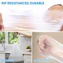 80 Counts 4 Gallon Small Drawstring Trash Bags, Small Garbage Bags Code a fit 10-15 Liter, 3.5-4 Gal Mini Trash Bag, White Trash Bin Liners for Home Office Kitchen Bathroom Bedroom