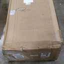 GarveeHome Makeup Vanity Desk with Sliding Mirror, Vanity Dressing Table with 3 Color Adjustable Lights, Girls Vanity Set with Stool, 4 Compact Vanity Drawers, Power Outlet, Black