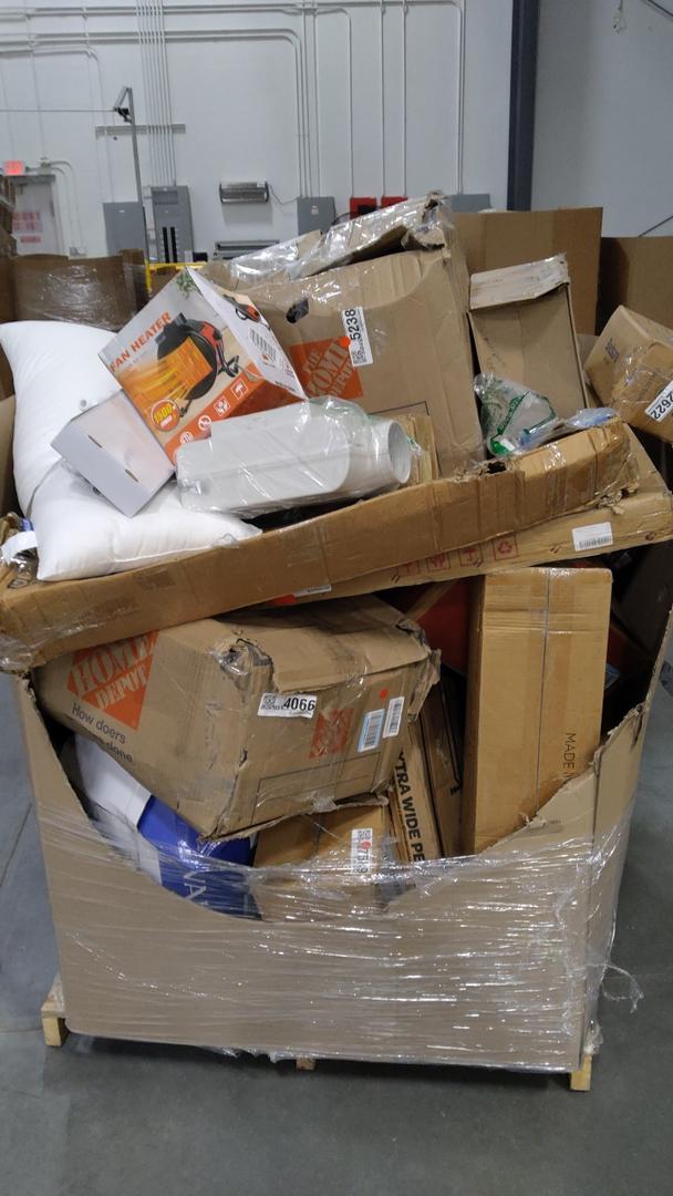 Pallet of Salvage Items