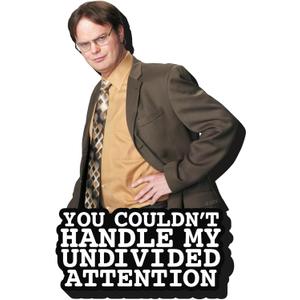 AQUARIUS The Office Dwight Funky Chunky Novelty Magnet for Refrigerator, Locker, Whiteboard & Game Room Officially Licensed Merchandise & Collectibles