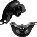 OCPTY Front Engine Motor Mount Set Compatible for Acura Integra 1997-2001 & for Honda Civic 1992-2000, Civic del Sol 1993-1997, CR-V 1997-2001 1.5L 1.6L 1.8L 2.0L # A6520 A6502 2PCS