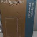 Sweetcrispy 3.2 Cu.Ft Mini Fridge with Freezer Small Refrigerator Single Door Adjustable Thermostat Energy-efficient Low Noise, Compact Fridge for Bedroom, Office, Dorm (Black)