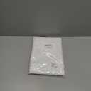 SASTYBALE White Tablecloth Rectangle  Jacquard Damask Tablecloth, Waterproof & Stain Resistant Soft Polyester Tables Cloth, Washable Table Cover for Dining, Party, Indoor, Outdoor  52x70 Dinner Party