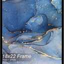 18x22 Picture Frame, Black Frame for 18 x 22 Inch Picture Poster Photo, Light Weight and High Transparent 18 by 22 Frame for Wall - 1 Pack/Black/18 x22