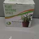 MorTime Plant Watering Devices, Plant Waterer Self Watering Terracotta Spikes Automatically Water Your Indoor and Outdoor Plants While On Vacation (6pc)